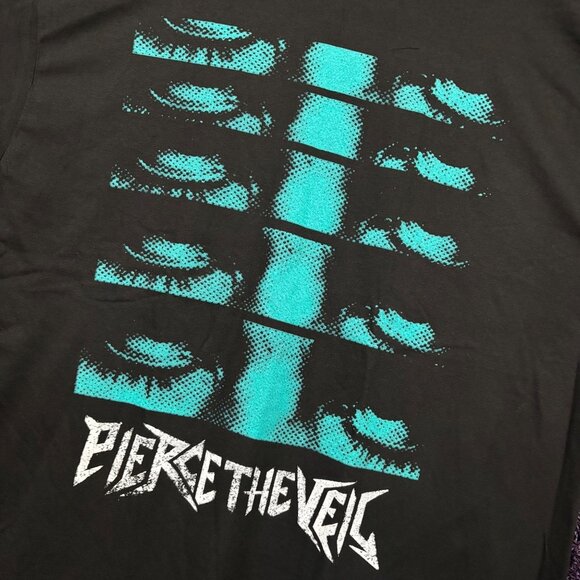 Pierce the Veil I Cant Hear You Tour Art Emo Band T-Shirt XL - Picture 4 of 4